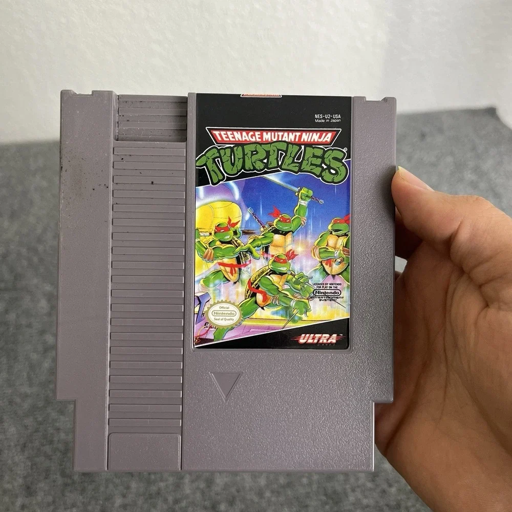 Teenage Mutant Ninja Turtles (Nintendo NES, 1989) Tested Works